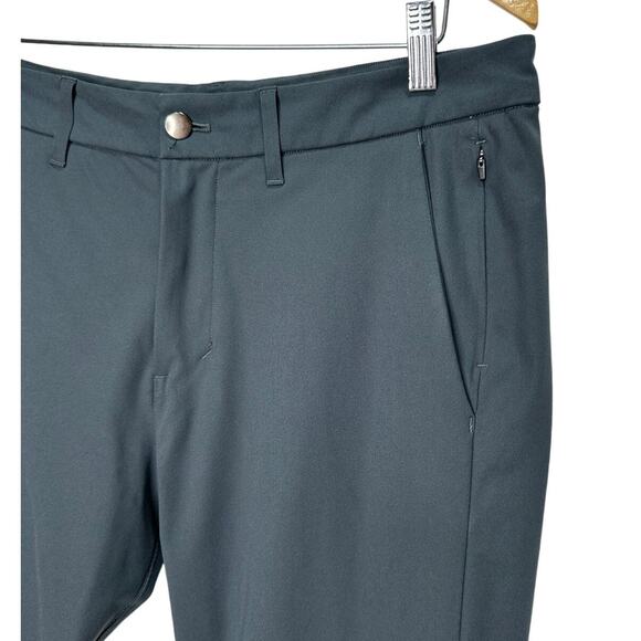 Lululemon Commission Pant Slim Warpstreme 34" Obsidian Gray Size 32 - Picture 4 of 9